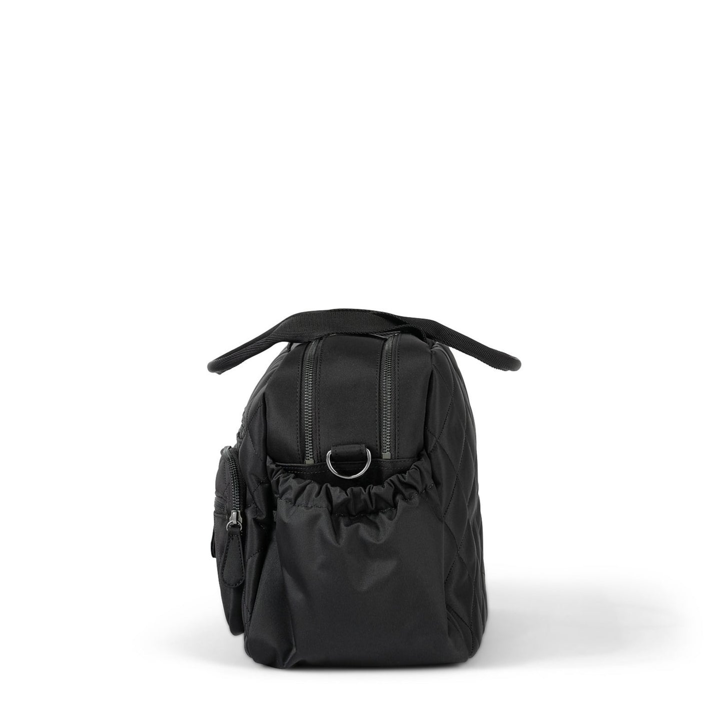 Carry All Diaper Bag - Black Diamond Quilt