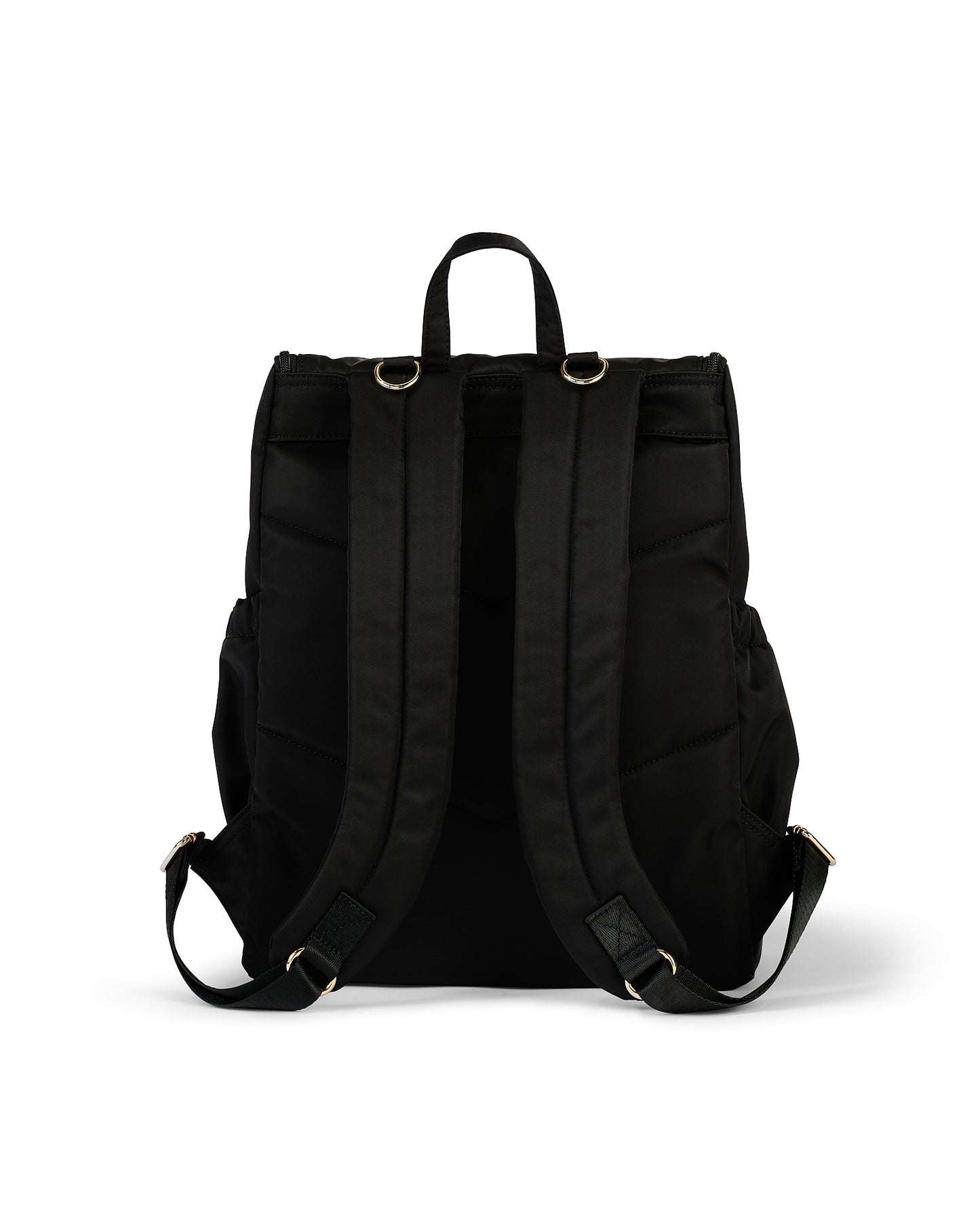 Signature Diaper Backpack - Black Nylon