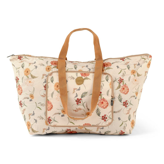 Fold-Up Shopping Tote - Wildflower