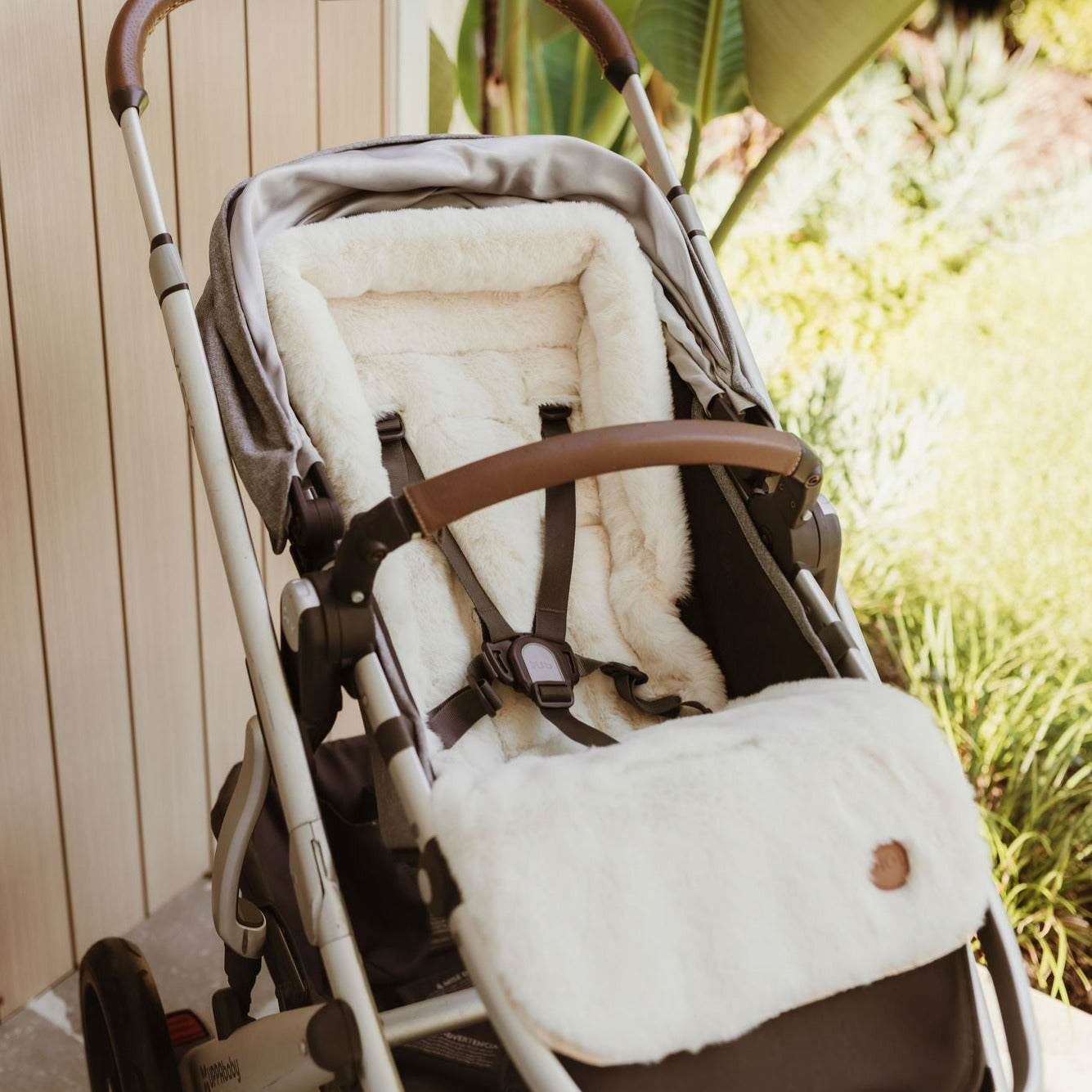 Cozy Fleece Stroller Liner - Wildflower
