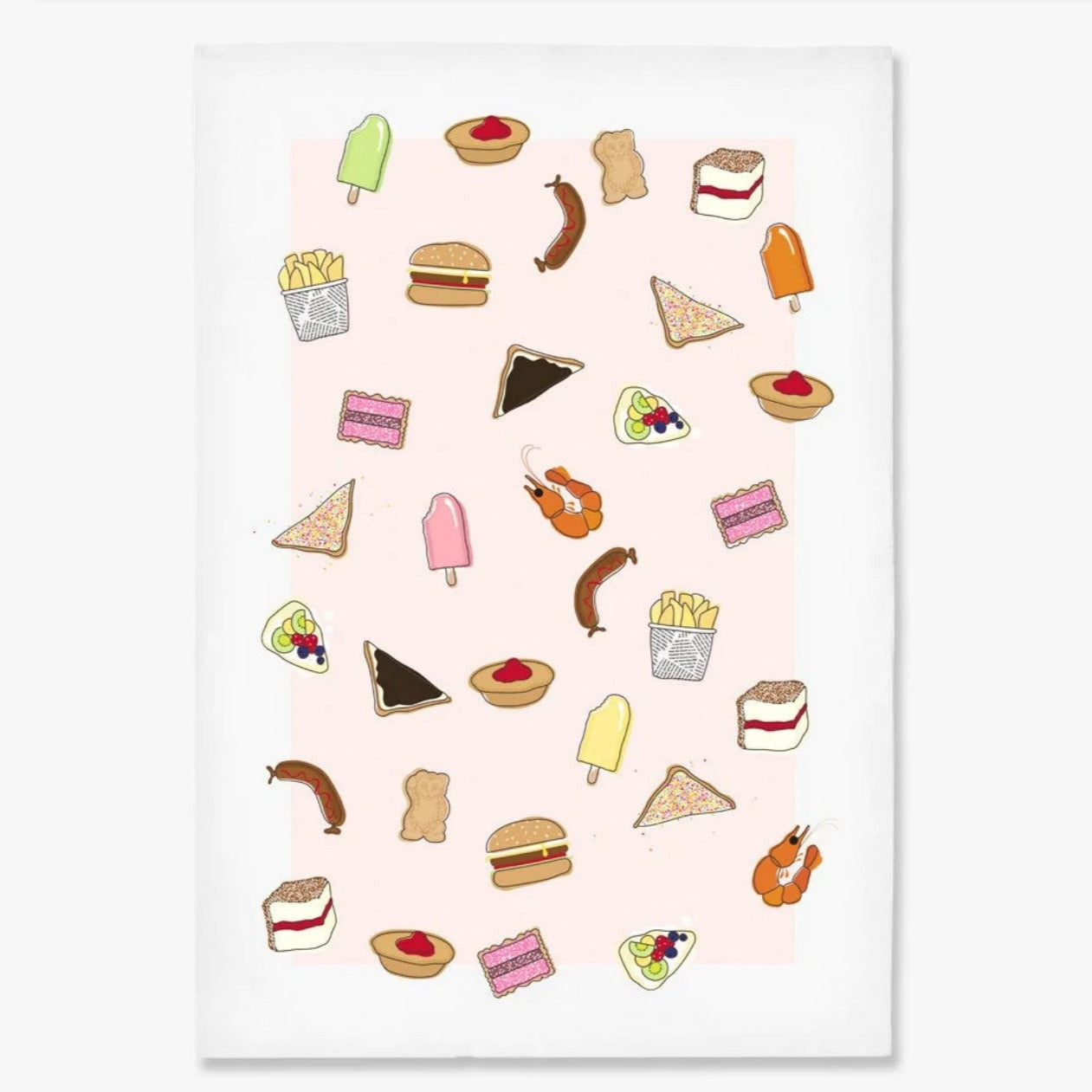 Aussie Foods Tea Towel