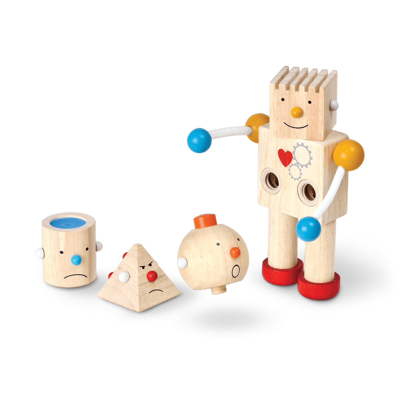 Build a robot with emotions that can be changed.