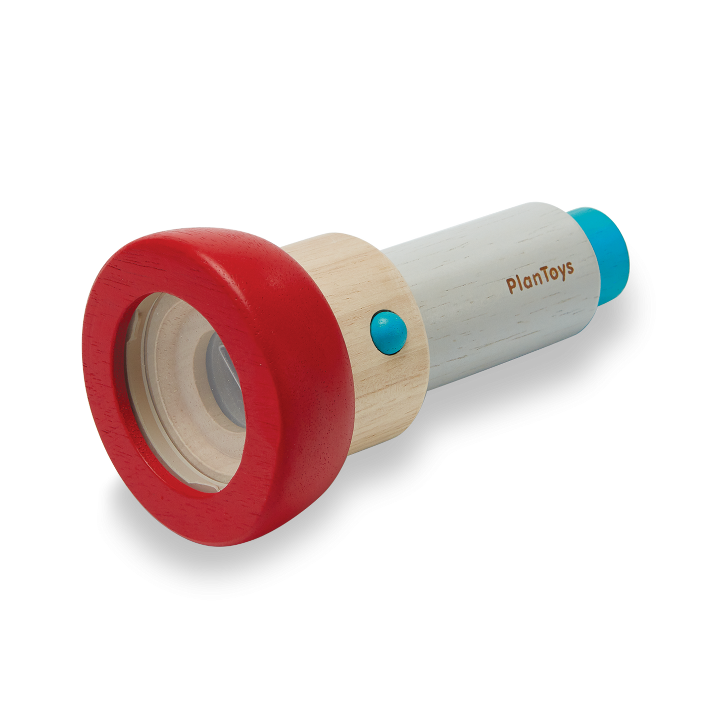Little ones can put their favorite objects inside and experience a swirling explosion of brilliant colors.