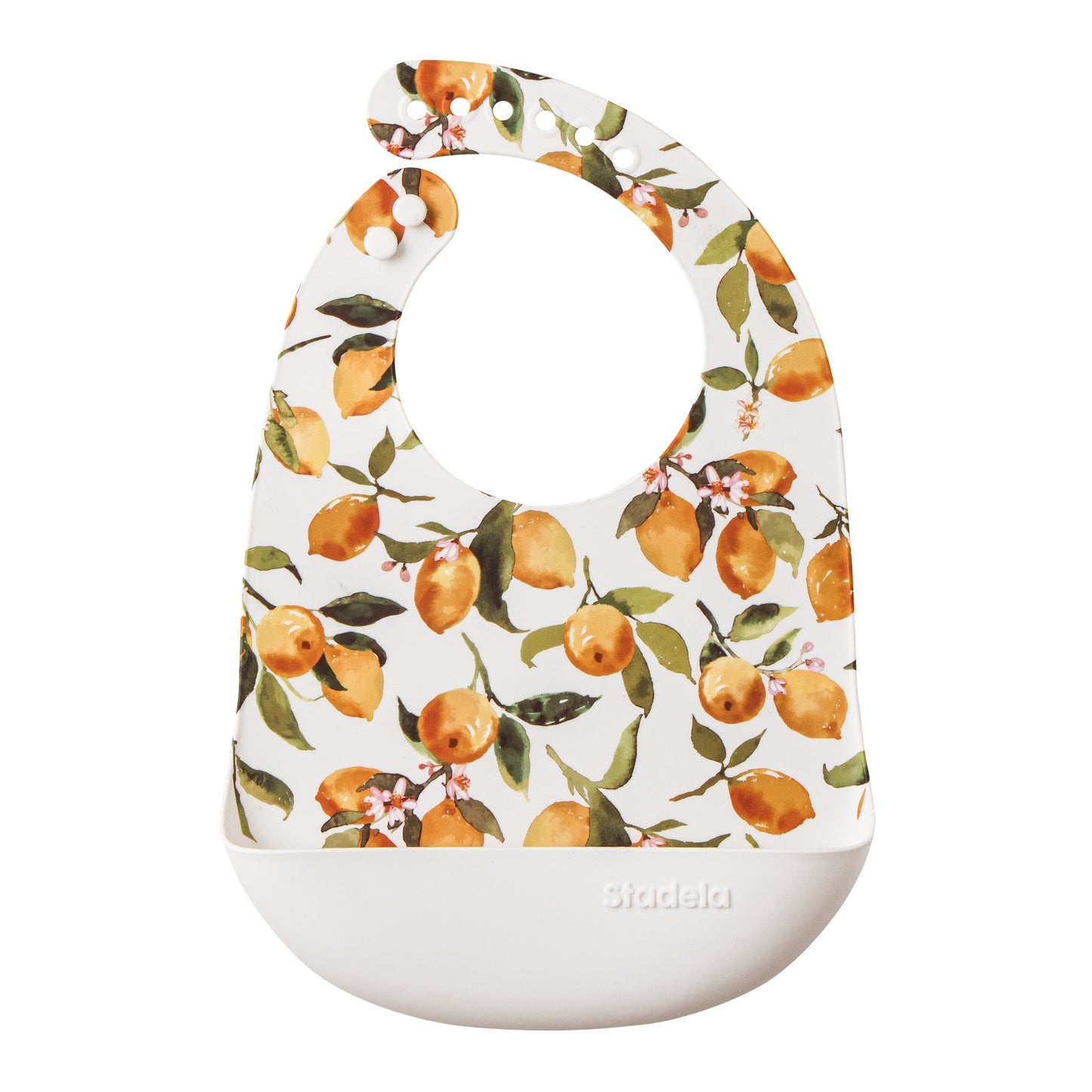 Citrus Silicone Bibs