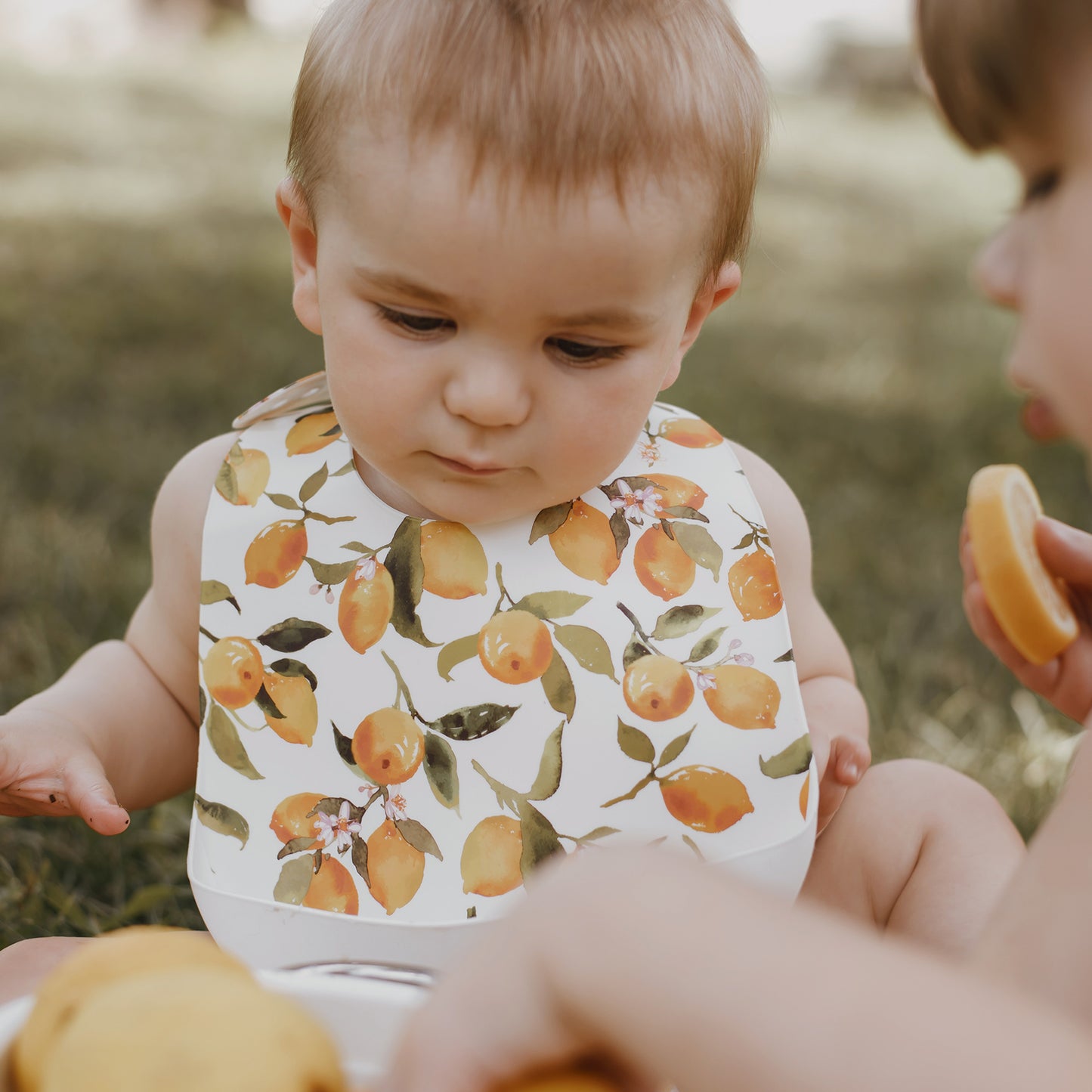Citrus Silicone Bibs