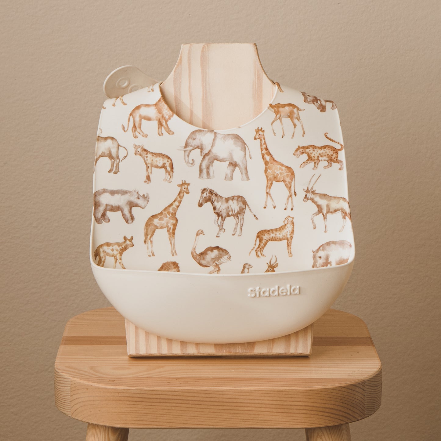 Safari Silicone Bib