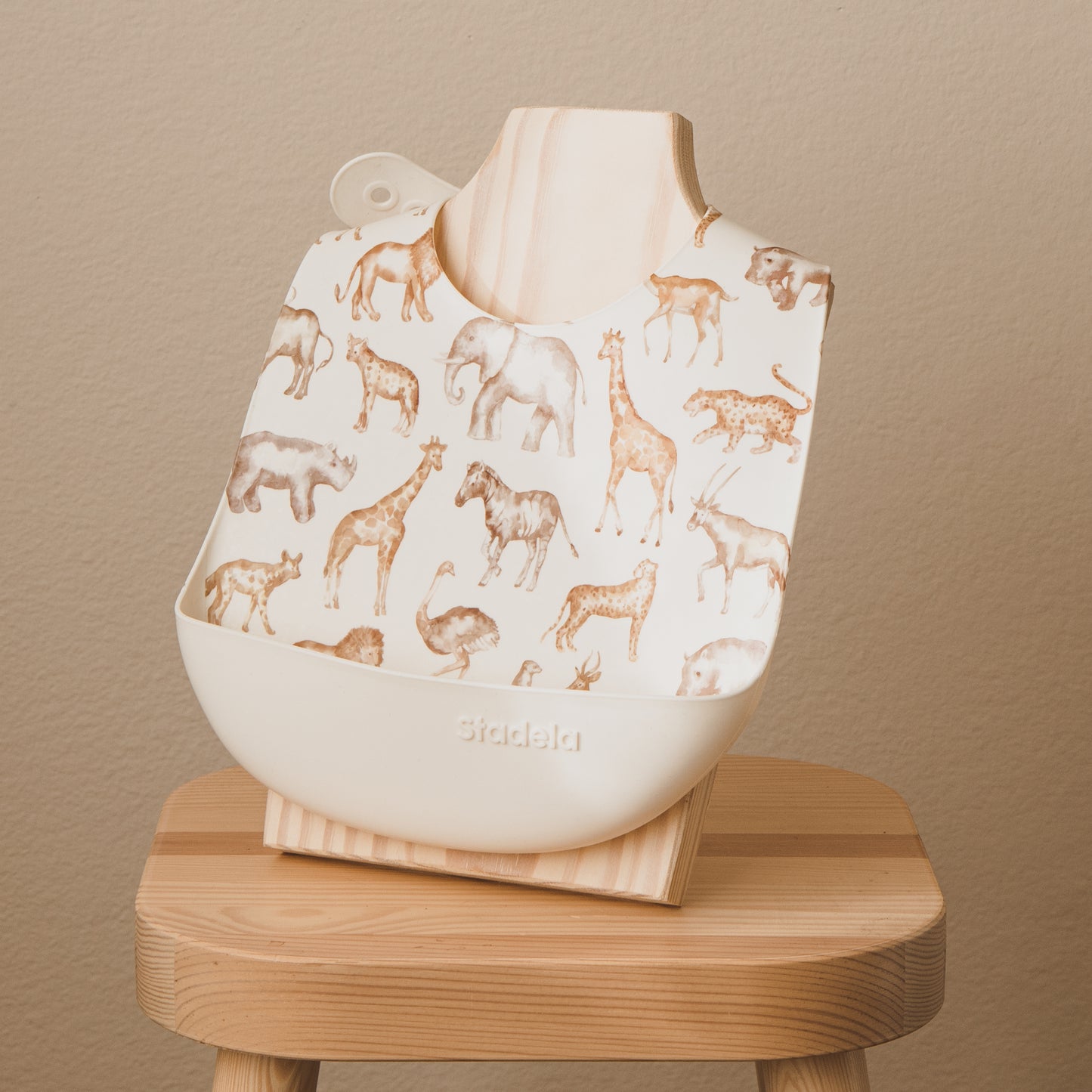 Safari Silicone Bib