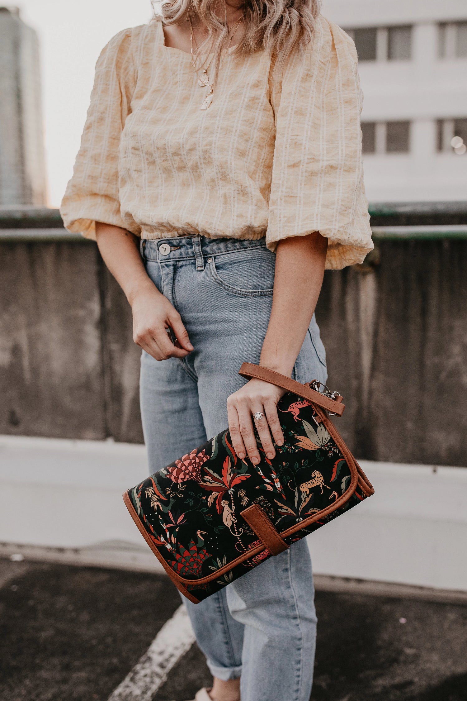 Travel Diaper Changing Clutch and Mat