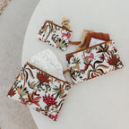 Packing Pouch Trio - Jungle White