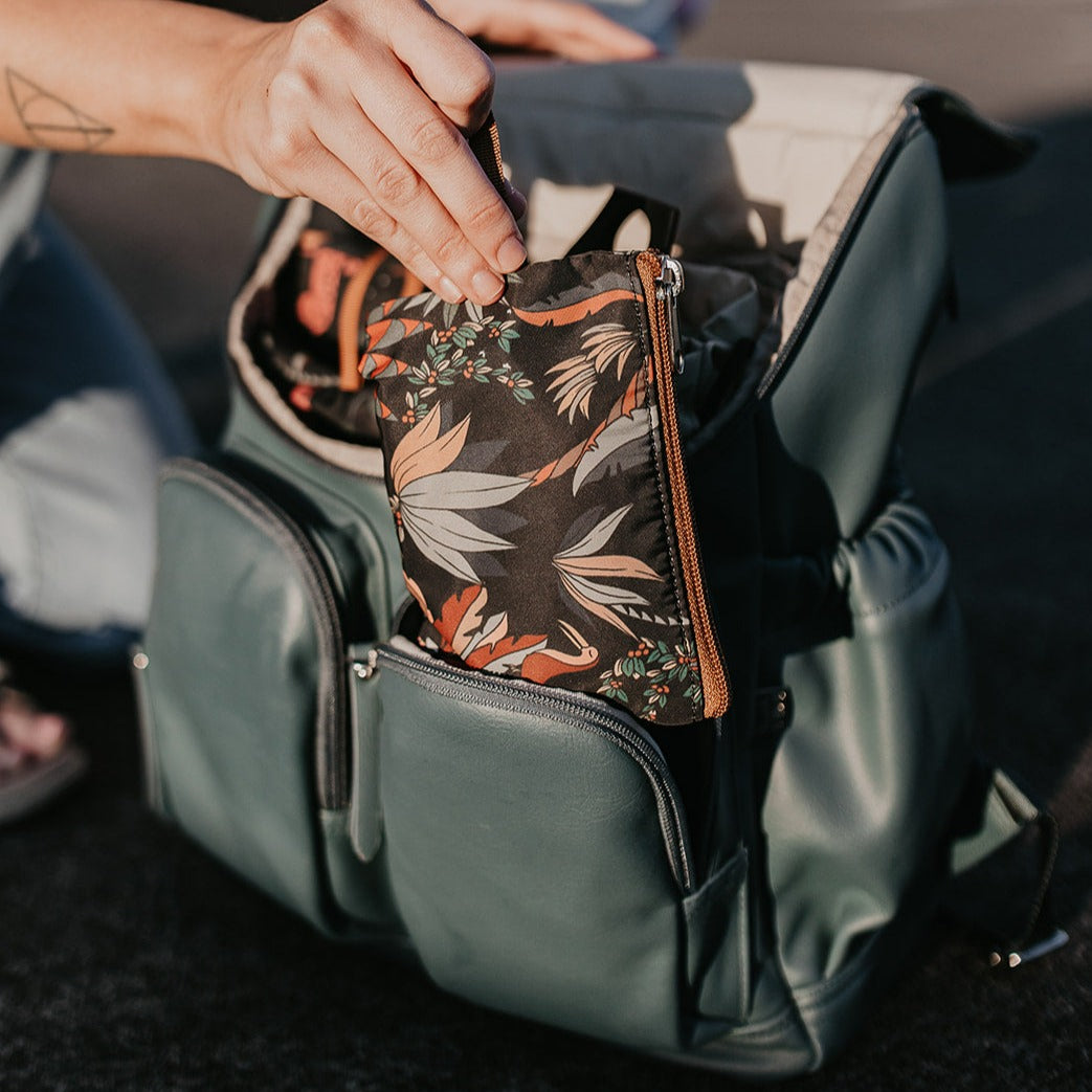 Packing Pouch Trio - Jungle Black