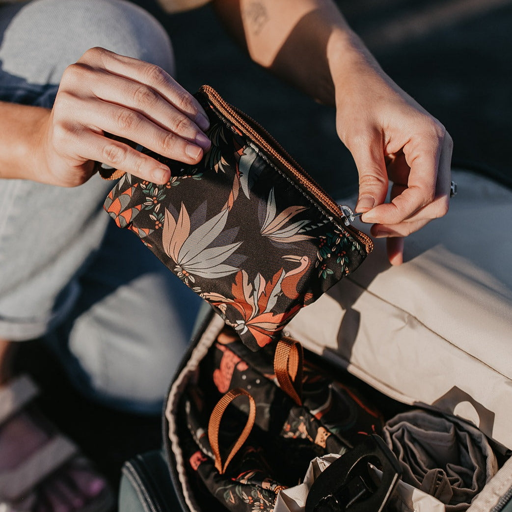Packing Pouch Trio - Jungle Black