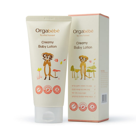 Orgabebe Creamy Lotion (180mL or 300mL) BUY ONE GET ONE FREE