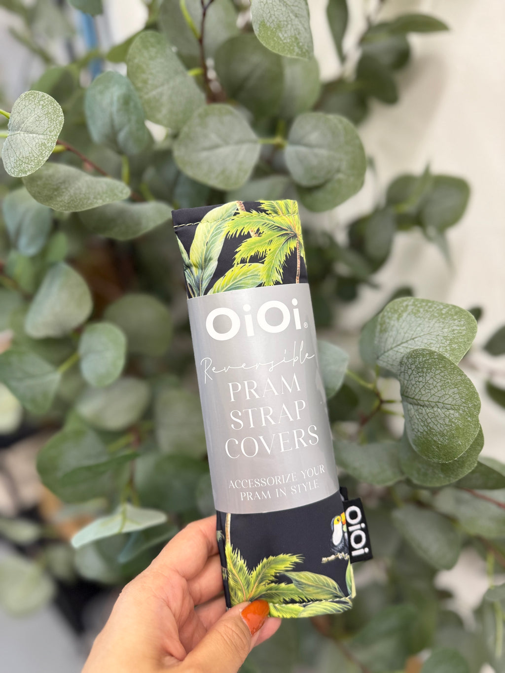 AS-IS Stroller Strap Cover Set - Tropical