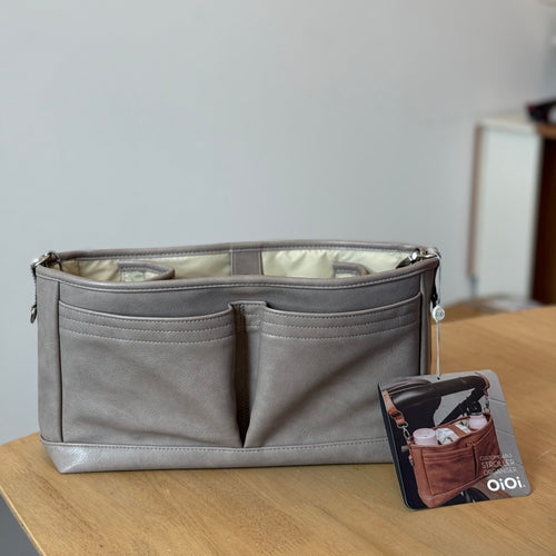 A09 Signature Stroller Organiser in Taupe