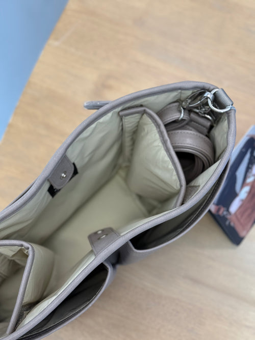 A09 Signature Stroller Organiser in Taupe