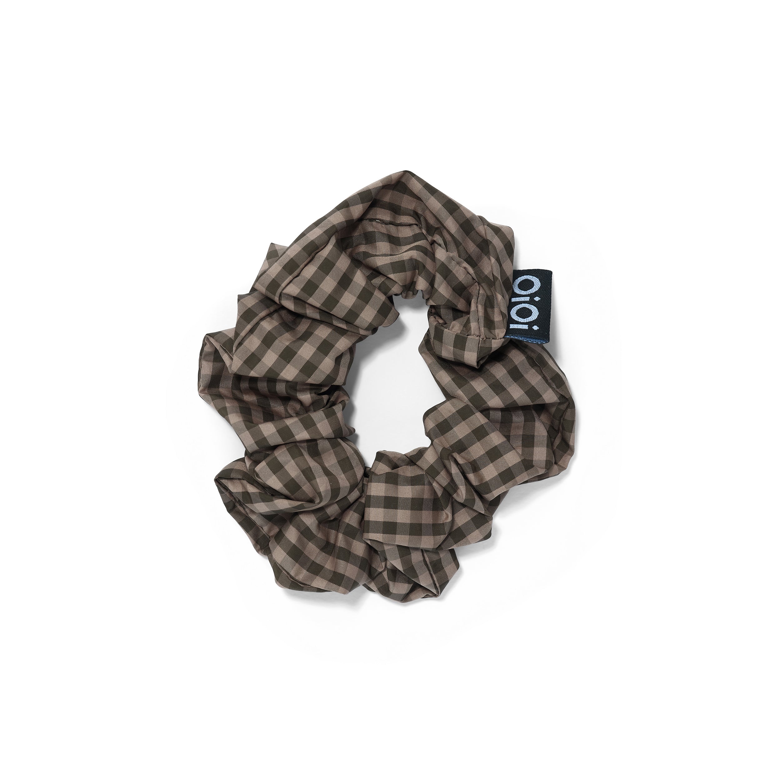 Scrunchie - Chocolate Gingham OiOi