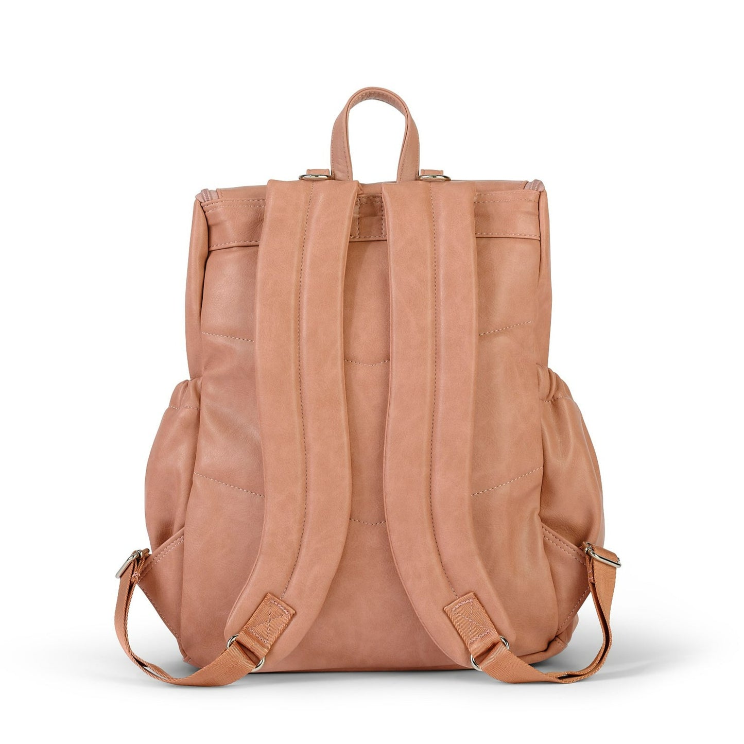 Signature Diaper Backpack - Dusty Rose Vegan Leather