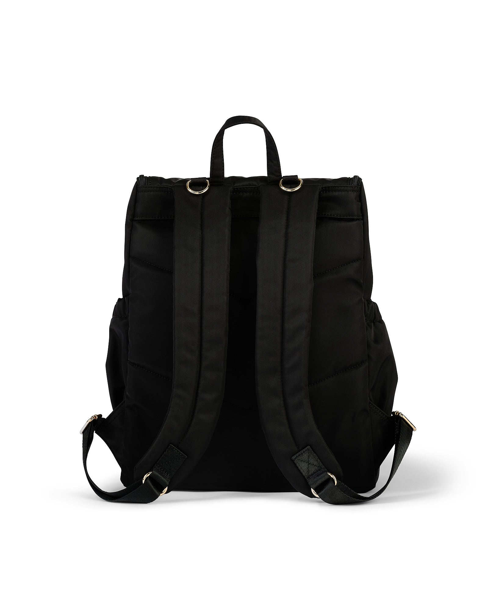 Signature Diaper Backpack - Black Nylon
