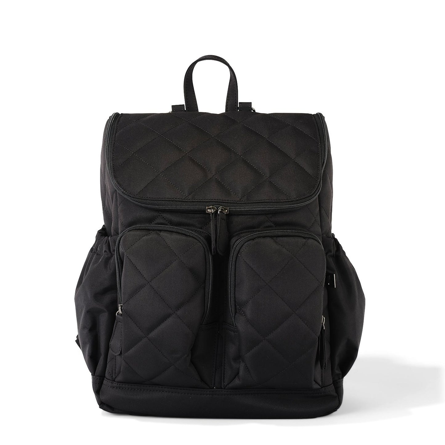 Signature Diaper Backpack - Black Diamond Quilt
