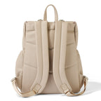 Signature Backpack - Oat Dimple Vegan Leather