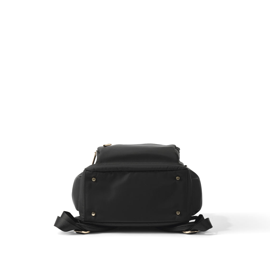 Mini Signature Backpack - Black Nylon
