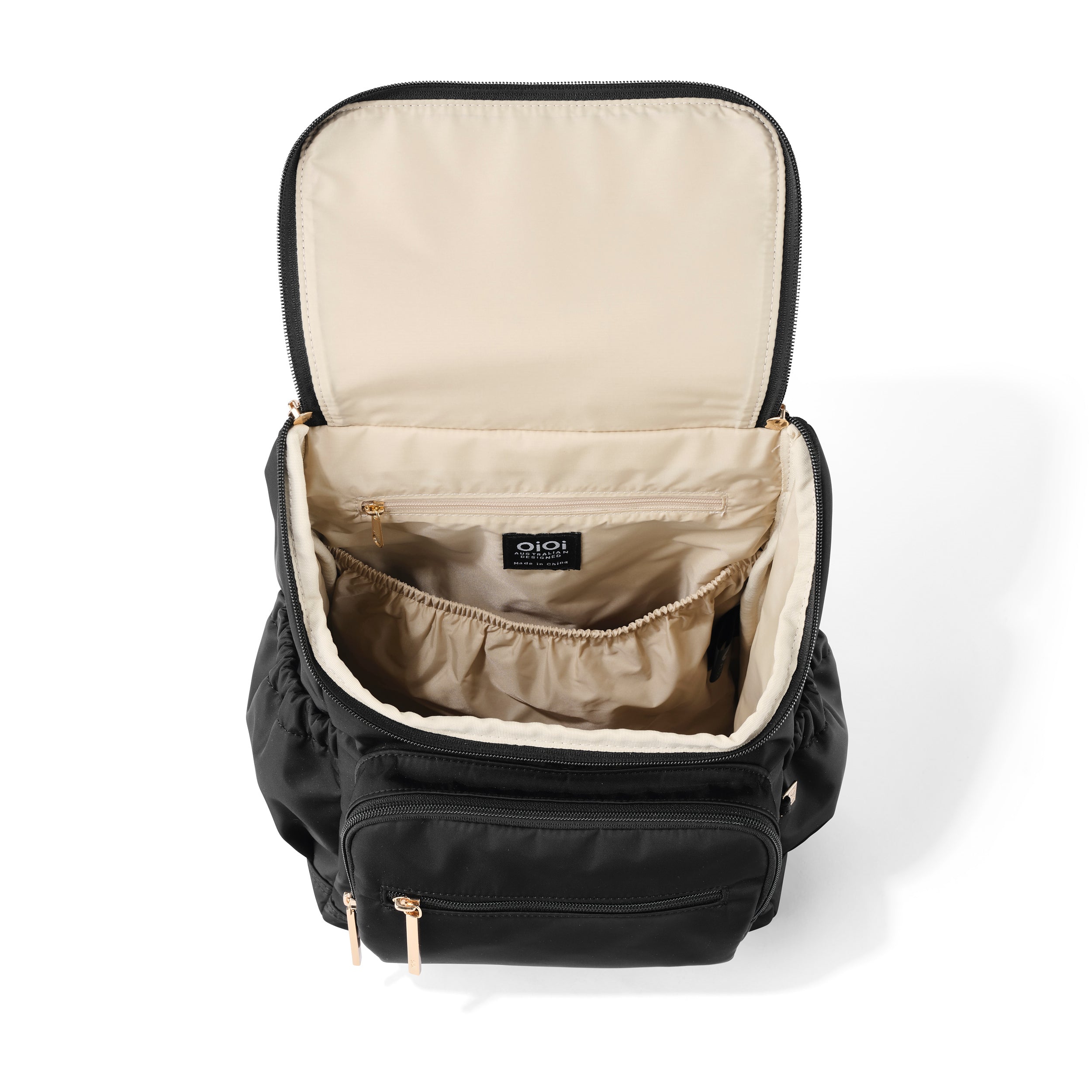 Mini Signature Backpack - Black Nylon