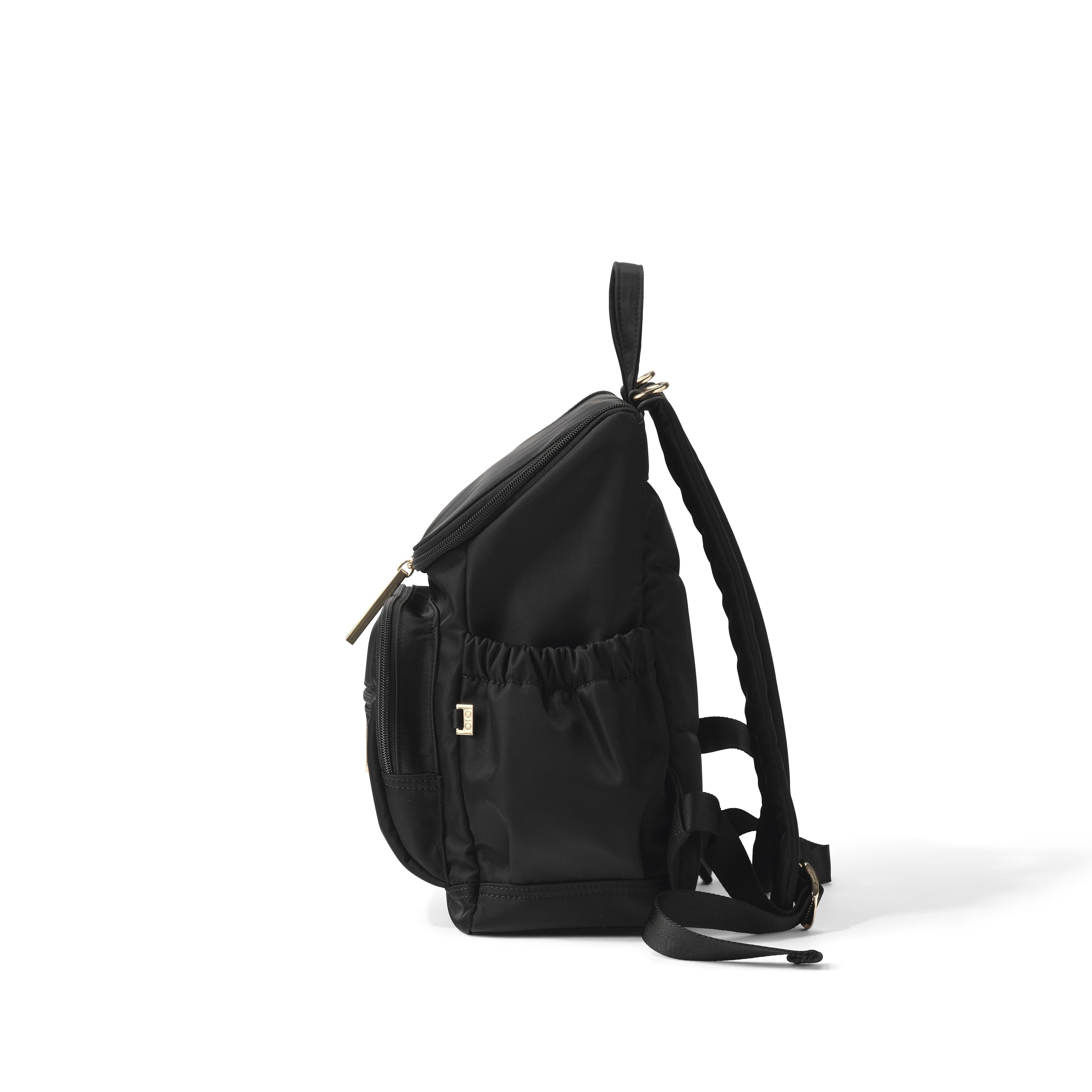 Mini Signature Backpack - Black Nylon