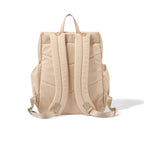 Signature Backpack - Beige Nylon