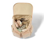 Signature Backpack - Beige Nylon