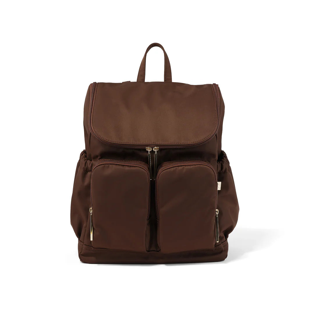 Signature Backpack - Chocolate Nylon