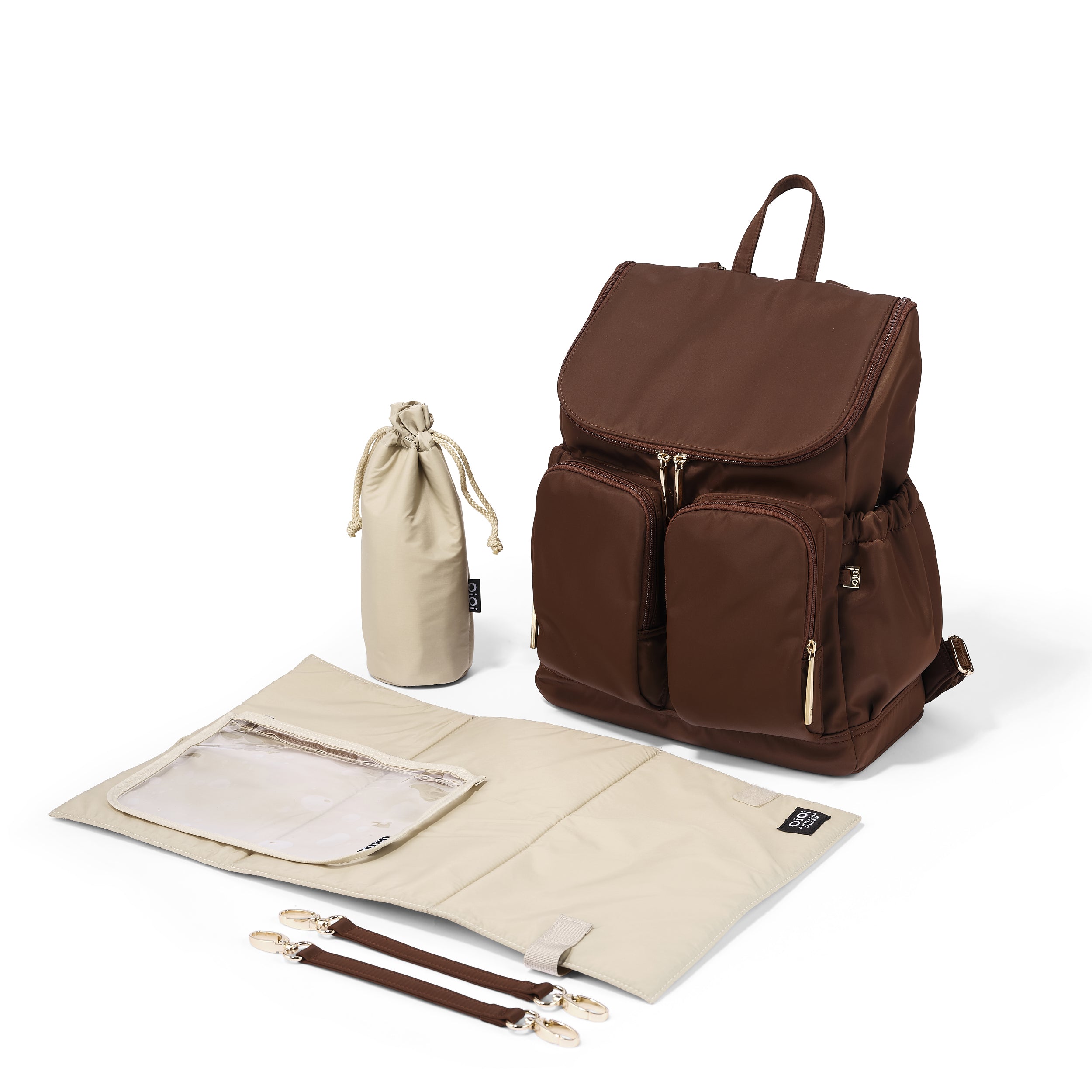 Signature Backpack - Chocolate Nylon