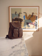 Signature Backpack - Chocolate Nylon