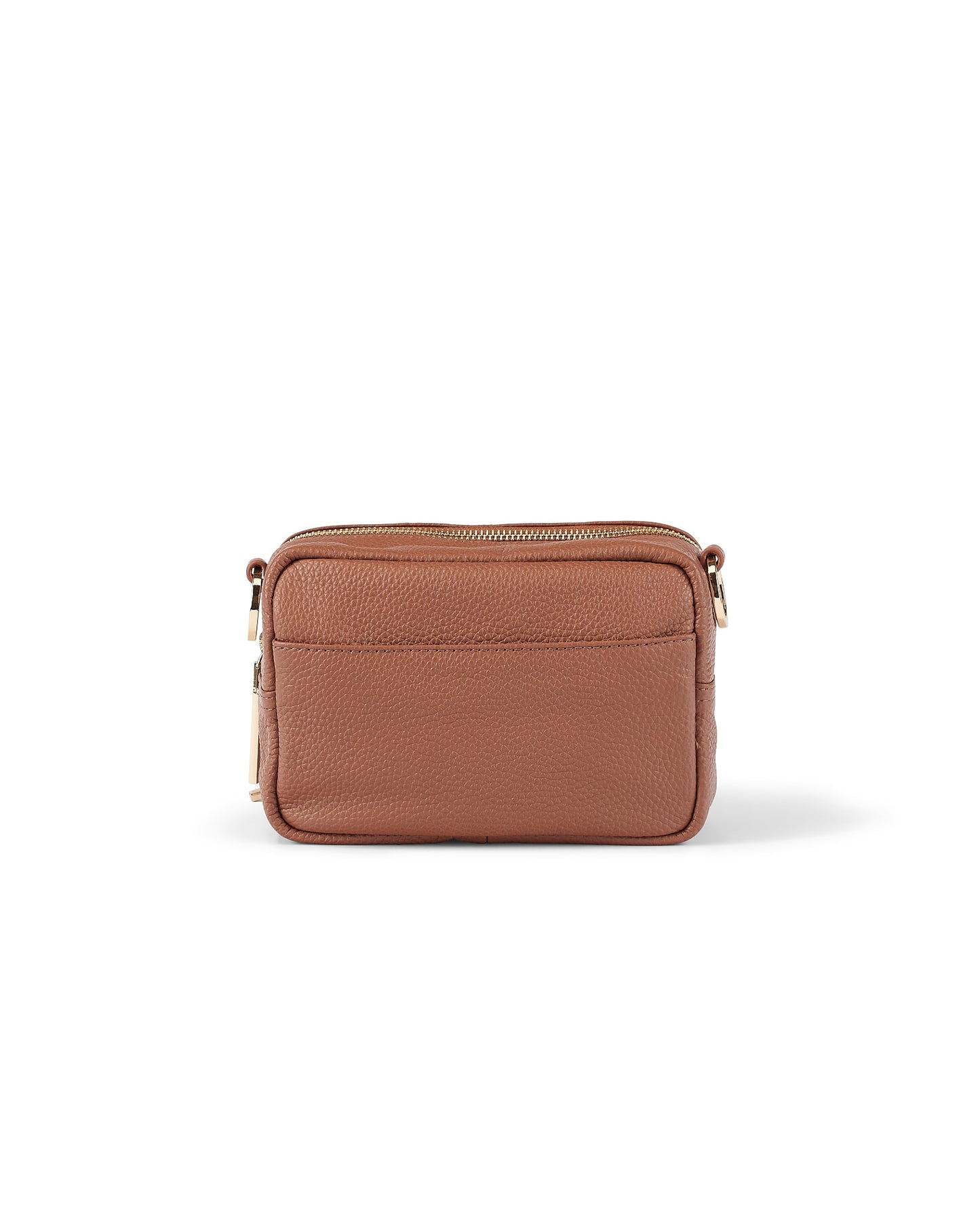 Playground Cross-Body Bag - Terracotta Genuine Leather