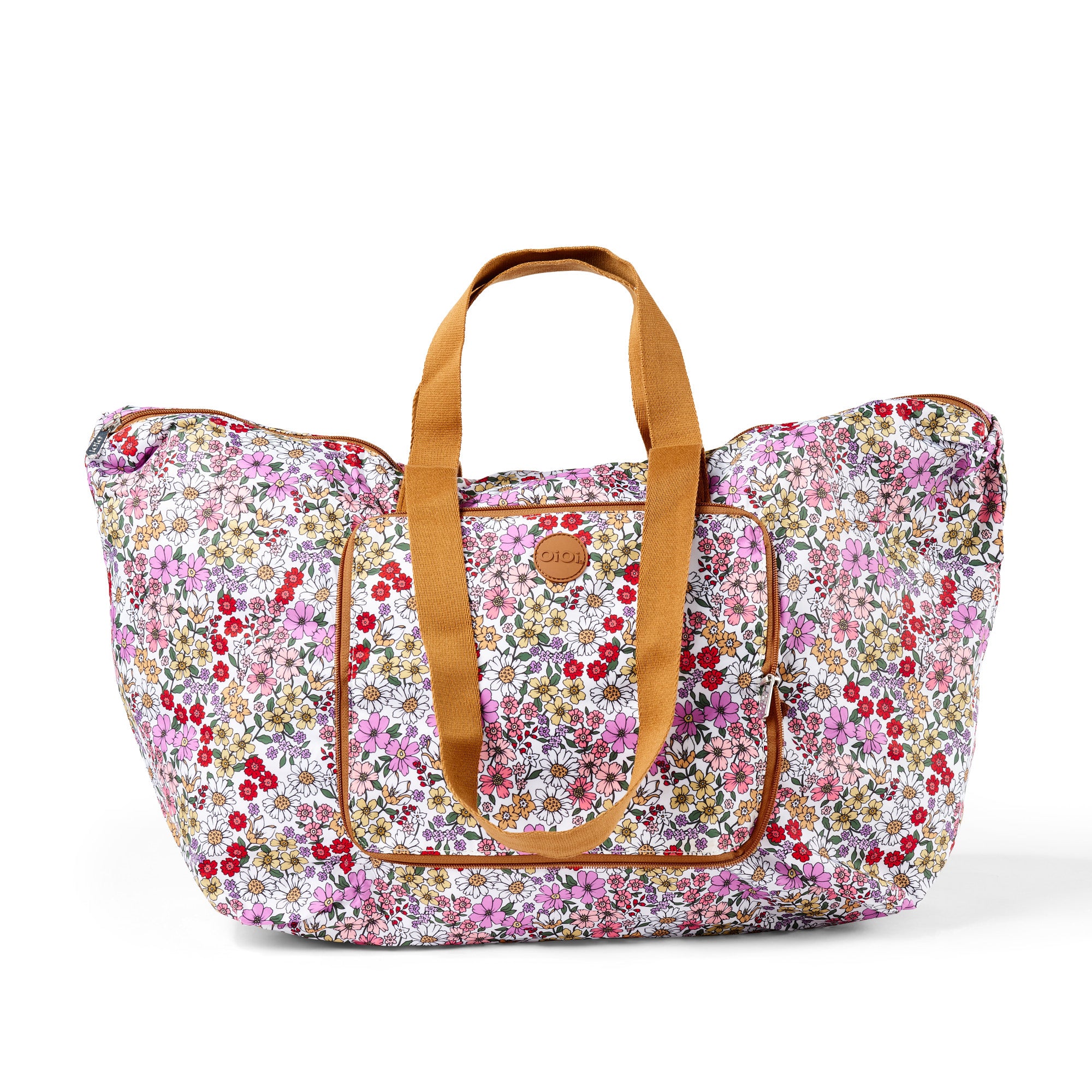 Fold-Up Shopping Tote - Daisy