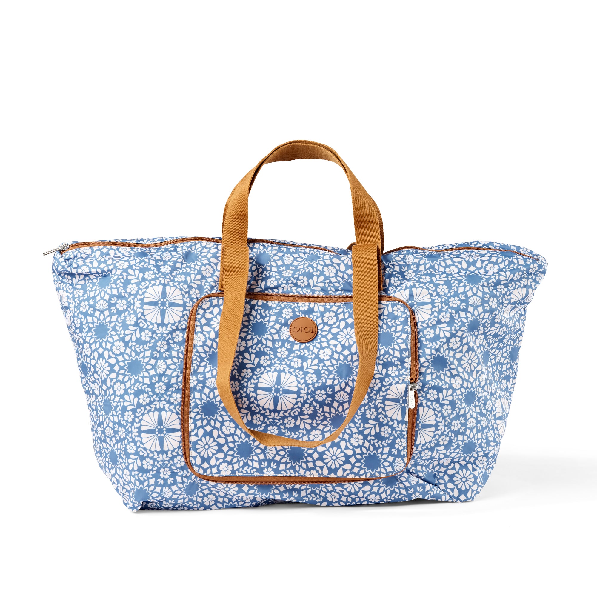 Fold-Up Shopping Tote - Moroccan Tiles