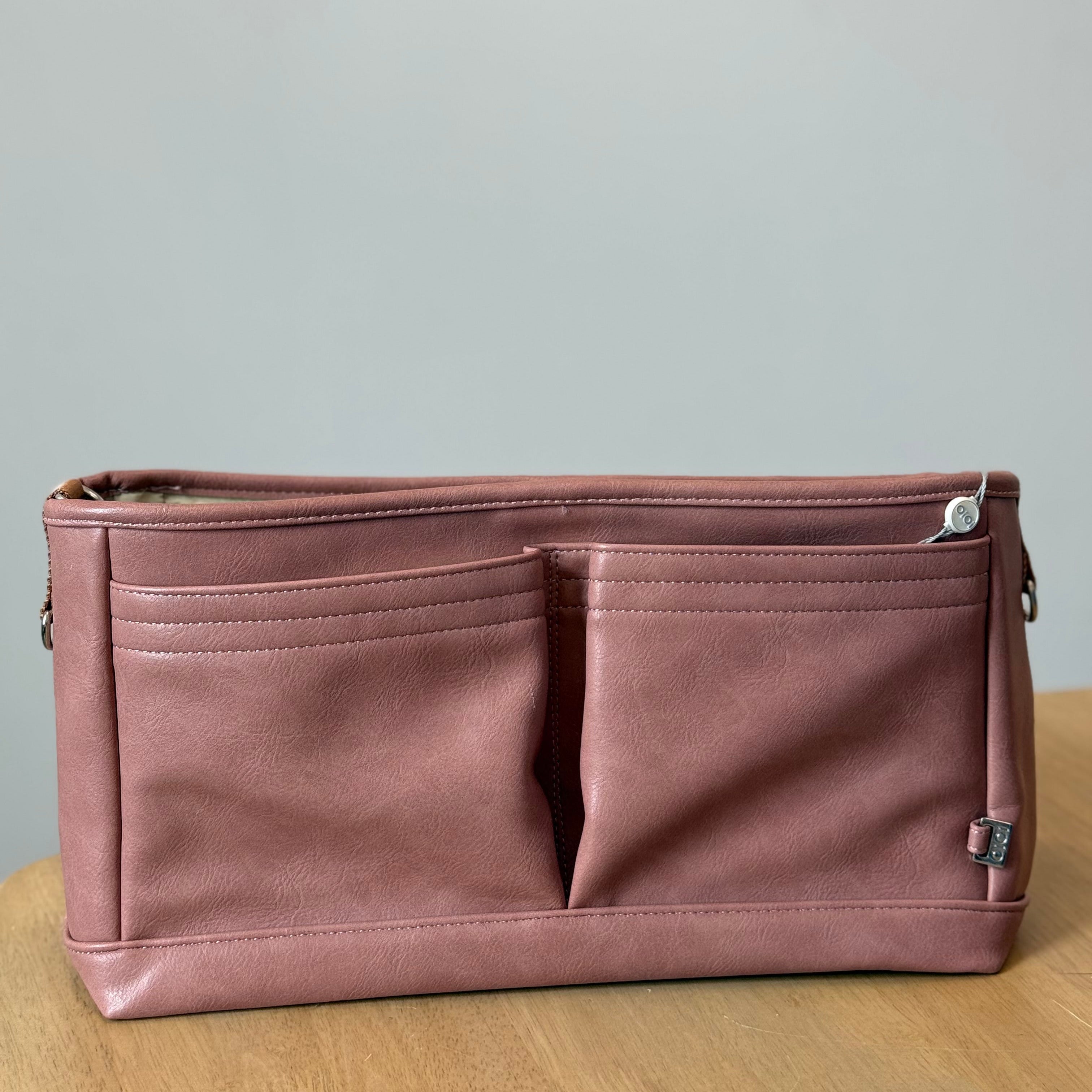 A08 Signature Stroller Organiser in Dusty Rose