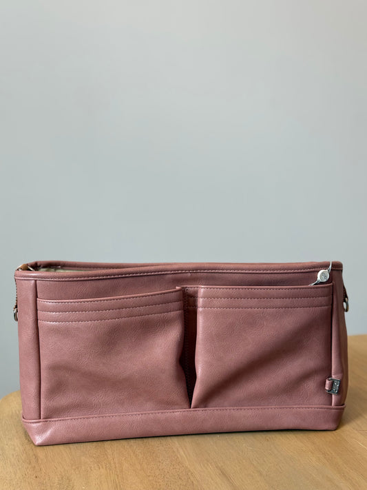 A08 Signature Stroller Organiser in Dusty Rose
