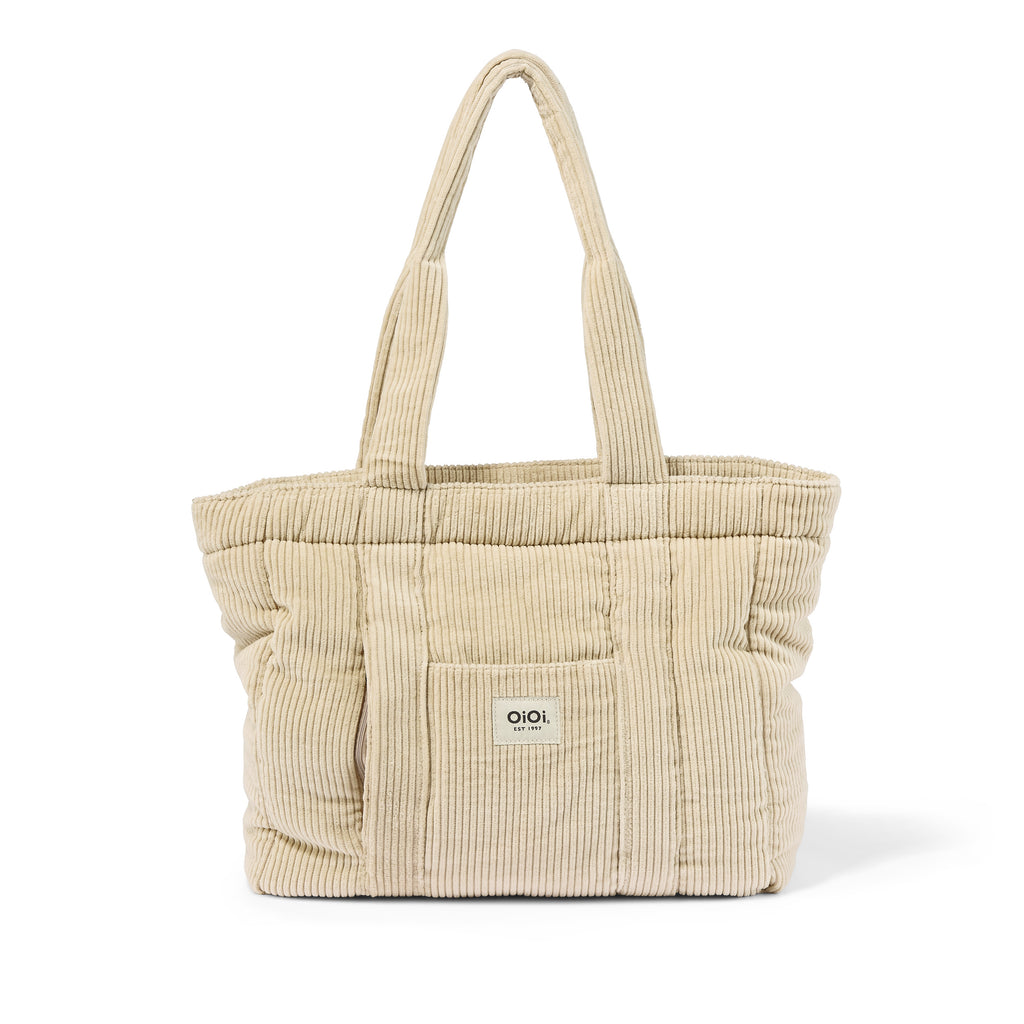 Everyday Tote - Cream Corduroy OiOi