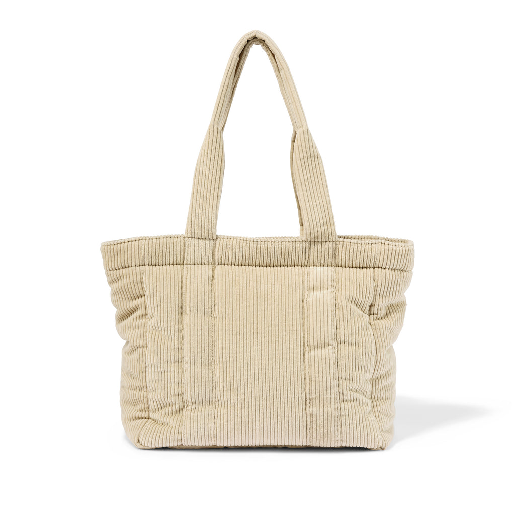 Everyday Tote - Cream Corduroy OiOi