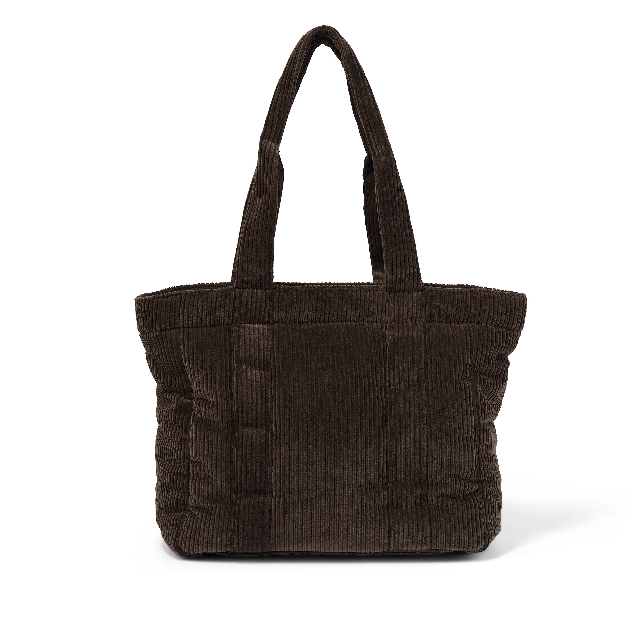 Everyday Tote - Chocolate Brown Corduroy OiOi