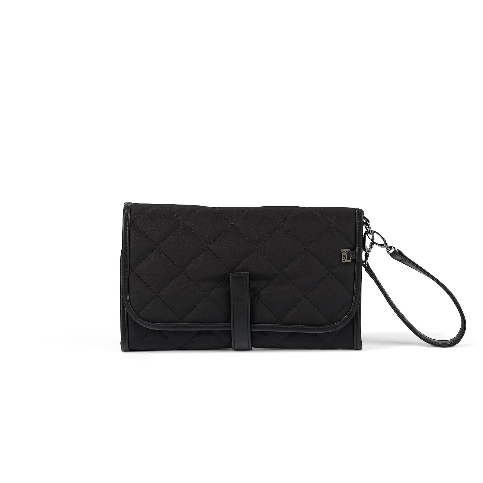 Change Mat Clutch -  Black Quilt