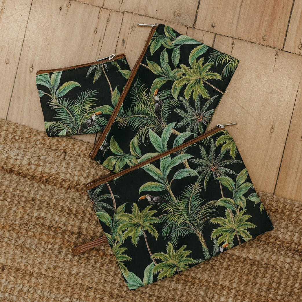 Packing Pouch Trio - Tropical