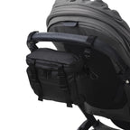 AS-IS: Traveller Stroller and Pram Organiser/Caddy - Black Weatherproof Bubsmamy