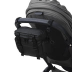 Traveller Stroller and Pram Organiser/Caddy - Black Weatherproof