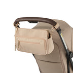 Multitasker Stroller and Pram Organiser/Caddy - Beige Nylon