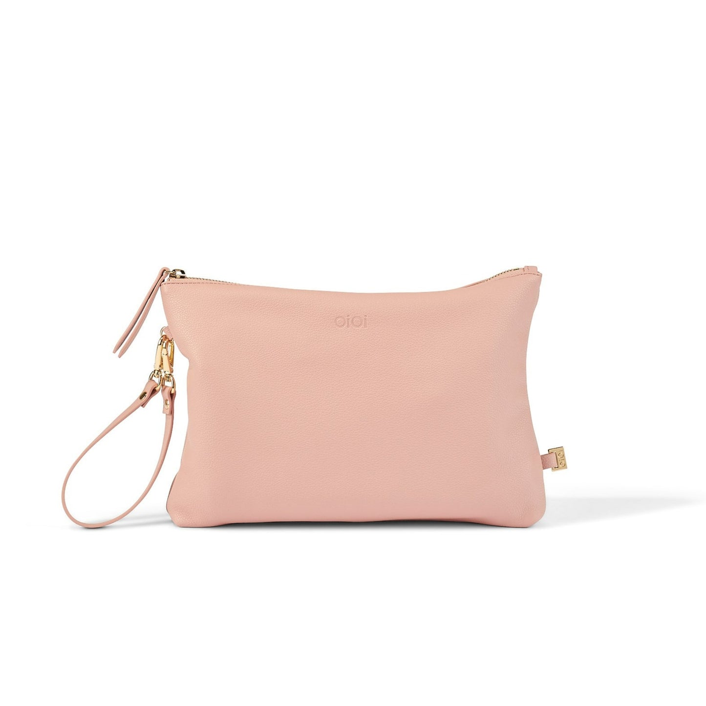Diaper Changing Pouch - Pink Vegan Leather