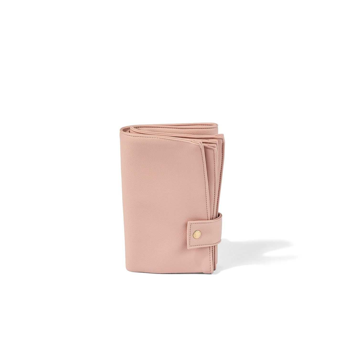 Diaper Changing Pouch - Pink Vegan Leather