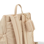 Signature Backpack - Beige Nylon
