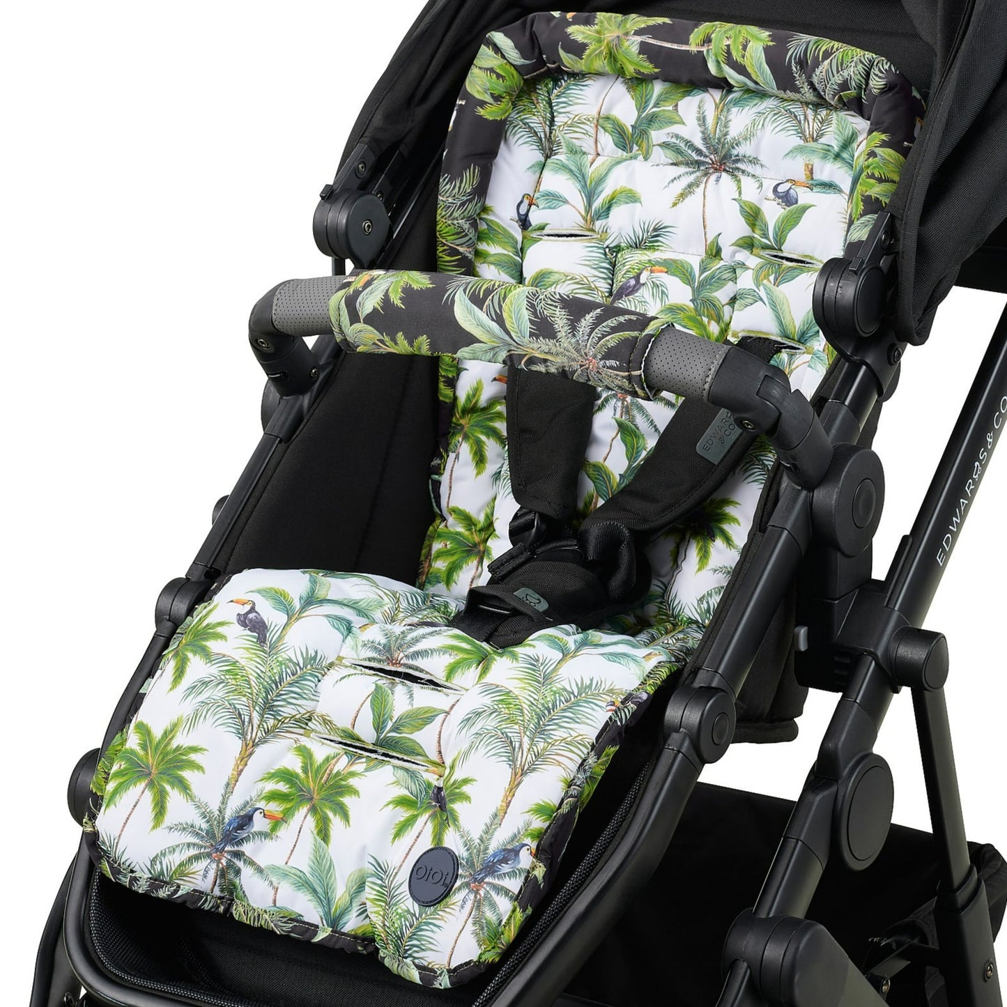 Stroller Strap Cover Set - Tropical