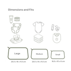 Packing Pouch Trio - Daisy